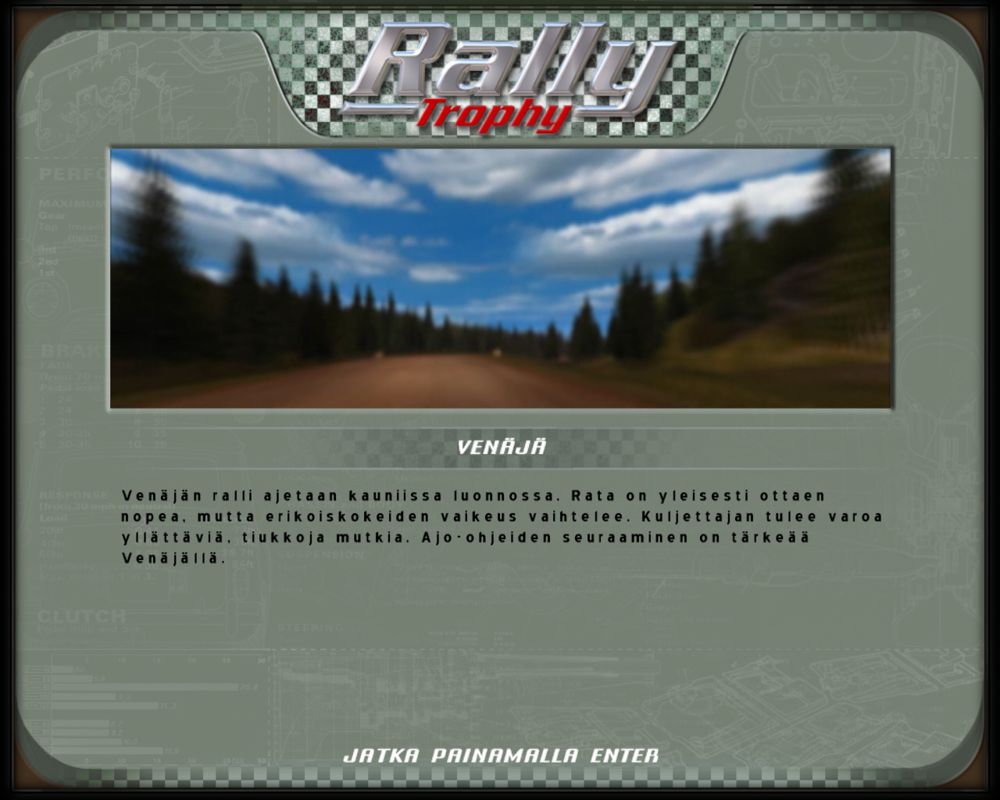 Rally Trophy Microsoft Windows PC CD-PC Gamez USA