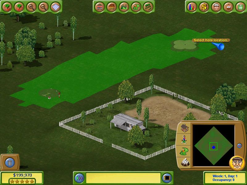 Golf Resort Tycoon II Microsoft Windows PC CD-PC Gamez USA