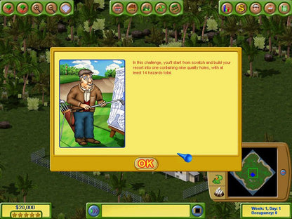 Golf Resort Tycoon II Microsoft Windows PC CD-PC Gamez USA