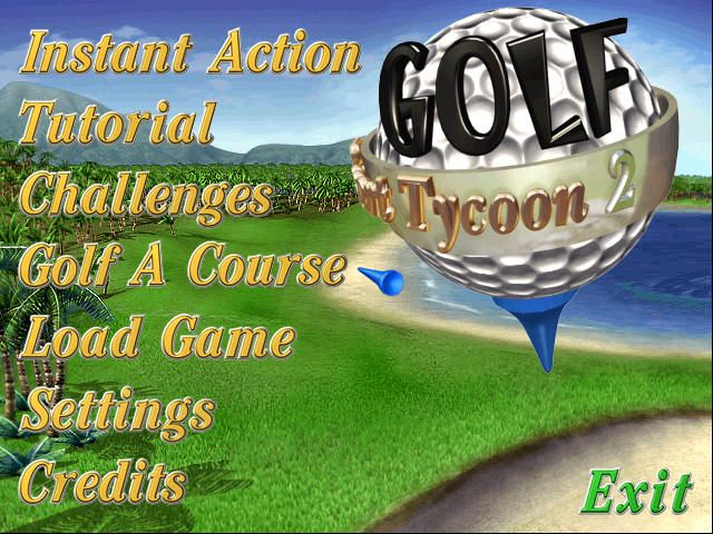 Golf Resort Tycoon II Microsoft Windows PC CD-PC Gamez USA
