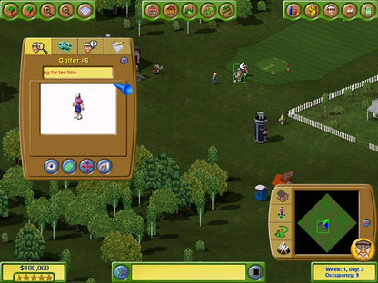 Golf Resort Tycoon II Microsoft Windows PC CD-PC Gamez USA