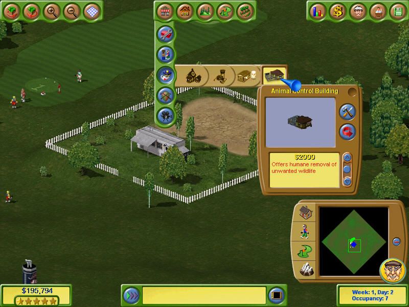 Golf Resort Tycoon II Microsoft Windows PC CD-PC Gamez USA