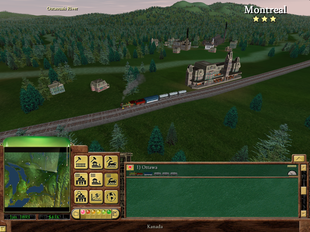 Railroad Tycoon 3 Disc 1-2 Microsoft Windows PC CD-PC Gamez USA
