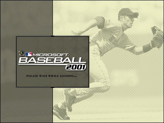 Microsoft Baseball 2001 Microsoft Windows PC CD-PC Gamez USA