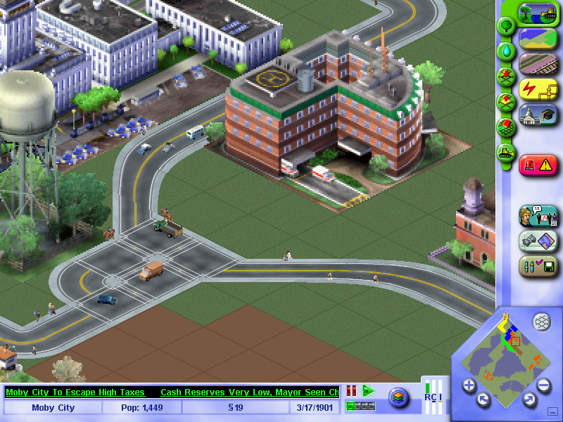 SimCity 3000 Microsoft Windows PC CD-PC Gamez USA