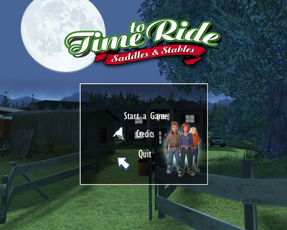 Time to Ride Saddles Stables Microsoft Windows PC CD-PC Gamez USA