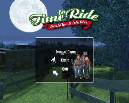 Time to Ride Saddles Stables Microsoft Windows PC CD-PC Gamez USA