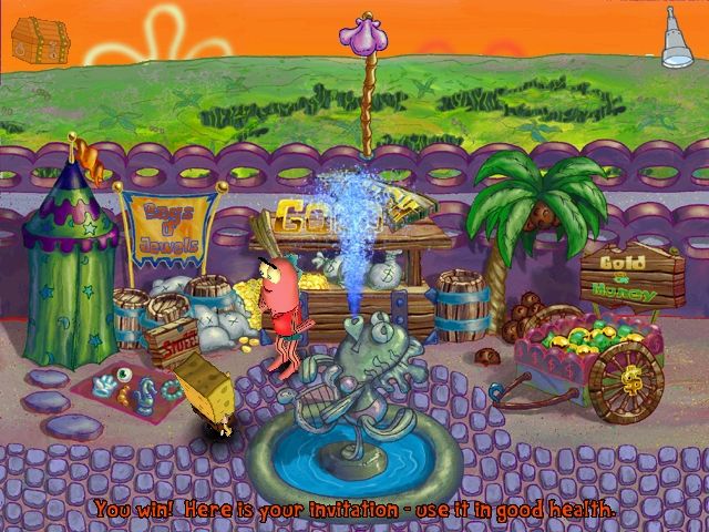 SpongeBob SquarePants Employee of the Month Microsoft Windows PC CD-PC Gamez USA