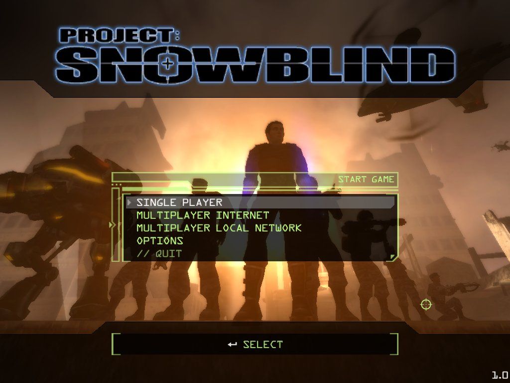 Project Snowblind Microsoft Windows PC CD-PC Gamez USA