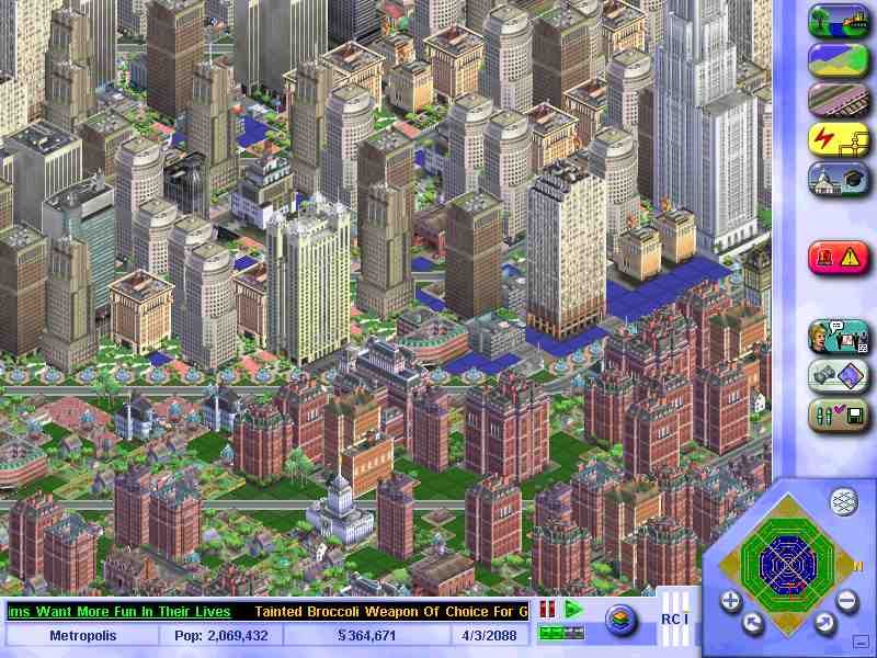 SimCity 3000 Microsoft Windows PC CD-PC Gamez USA