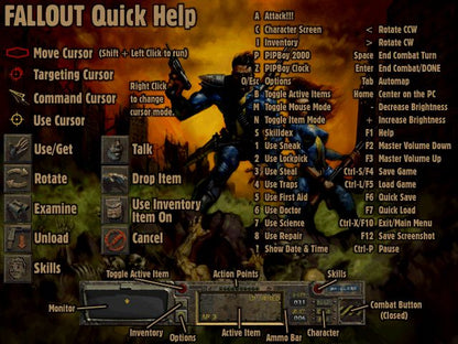 Fallout 1 Microsoft Windows PC CD-PC Gamez USA