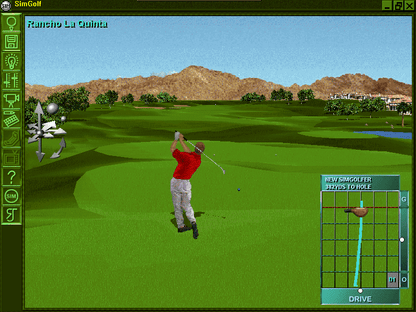 SimGolf Microsoft Windows PC CD-PC Gamez USA