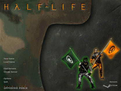 Half-Life Opposing Force 1999 Microsoft Windows PC CD Valve Sierra-PC Gamez USA