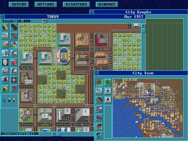 SimCity Enhanced CD-ROM Microsoft Windows PC CD-PC Gamez USA