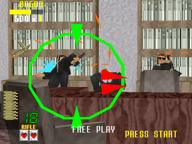 Virtua Cop Microsoft Windows PC CD-PC Gamez USA