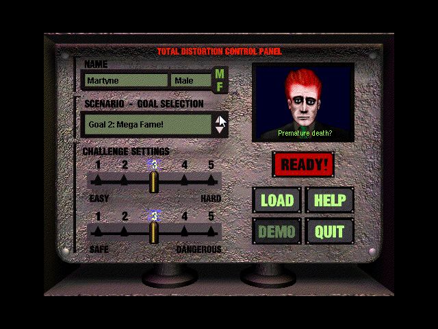 Total Distortion Microsoft Windows PC CD-PC Gamez USA