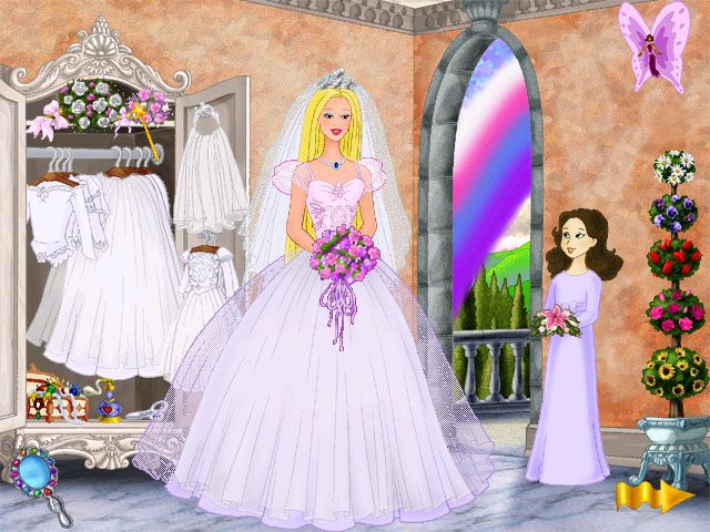 Barbie Princess Bride Microsoft Windows PC CD-PC Gamez USA