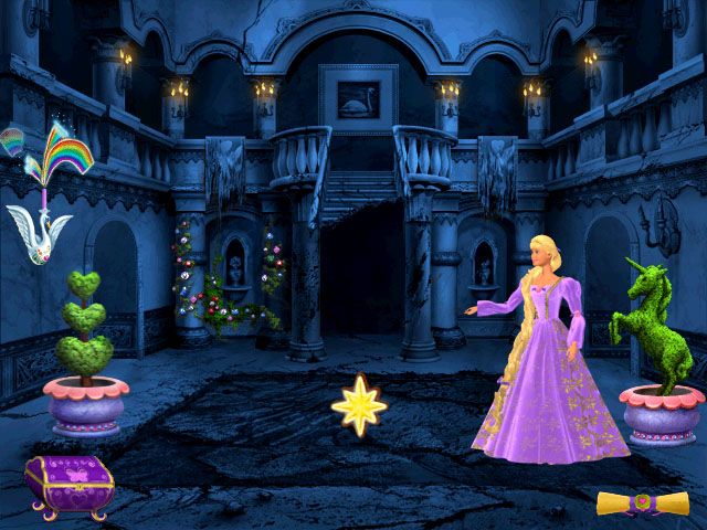 Barbie as Rapunzel A Creative Adventure Microsoft Windows PC CD-PC Gamez USA