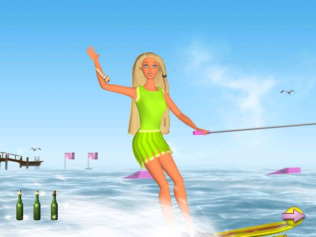 Barbie Beach Vacation Microsoft Windows PC CD-PC Gamez USA
