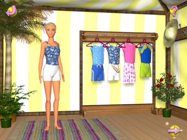 Barbie Beach Vacation Microsoft Windows PC CD-PC Gamez USA