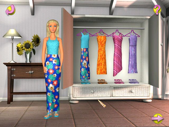 Barbie Beach Vacation Microsoft Windows PC CD-PC Gamez USA