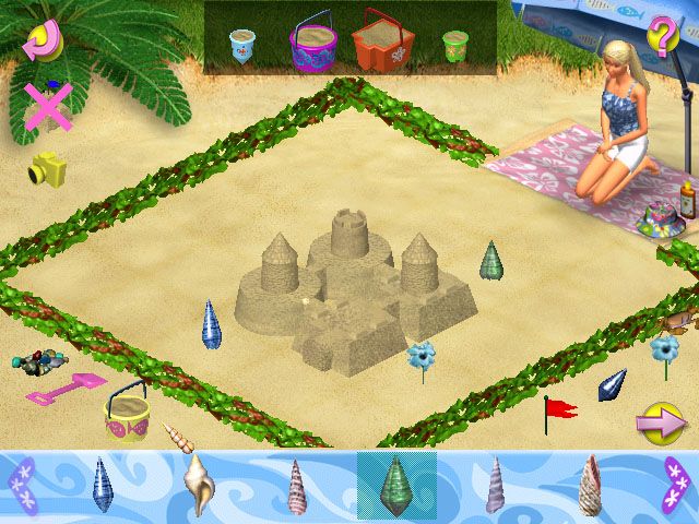 Barbie Beach Vacation Microsoft Windows PC CD-PC Gamez USA