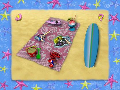 Barbie Beach Vacation Microsoft Windows PC CD-PC Gamez USA