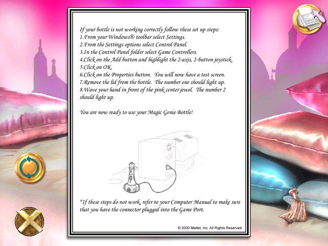 Barbie Magic Genie Bottle Microsoft Windows PC CD-PC Gamez USA
