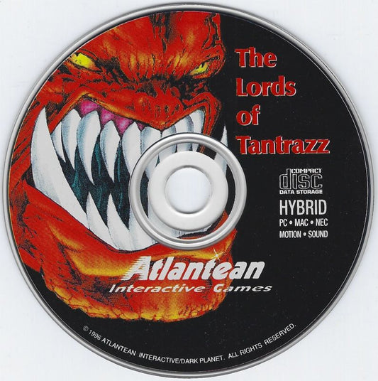 The Lords of Tantrazz Microsoft Windows PC CD-PC Gamez USA