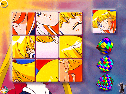 The 3D Adventures of Sailor Moon Microsoft Windows PC CD-PC Gamez USA