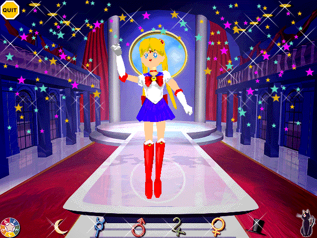 The 3D Adventures of Sailor Moon Microsoft Windows PC CD-PC Gamez USA