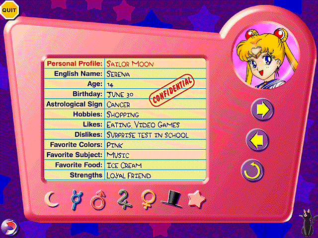 The 3D Adventures of Sailor Moon Microsoft Windows PC CD-PC Gamez USA
