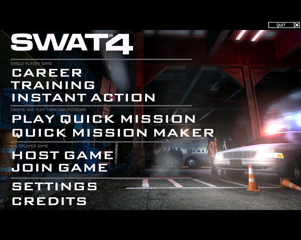 SWAT 4 Disc 1-2 Microsoft Windows PC CD-PC Gamez USA