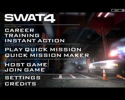 SWAT 4 Disc 1-2 Microsoft Windows PC CD-PC Gamez USA