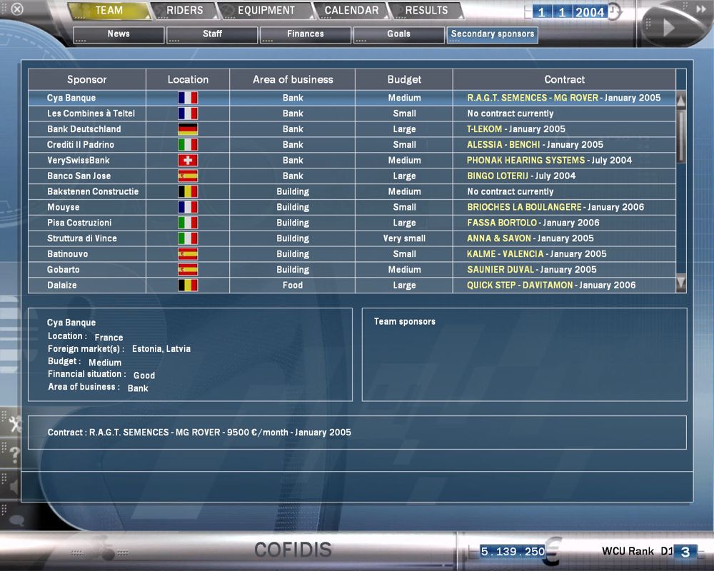 Cycling Manager 4 Microsoft Windows PC CD-PC Gamez USA