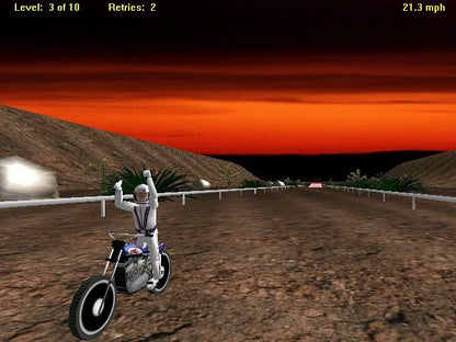 Evel Knievel Interactive Stunt Game Microsoft Windows PC CD-PC Gamez USA