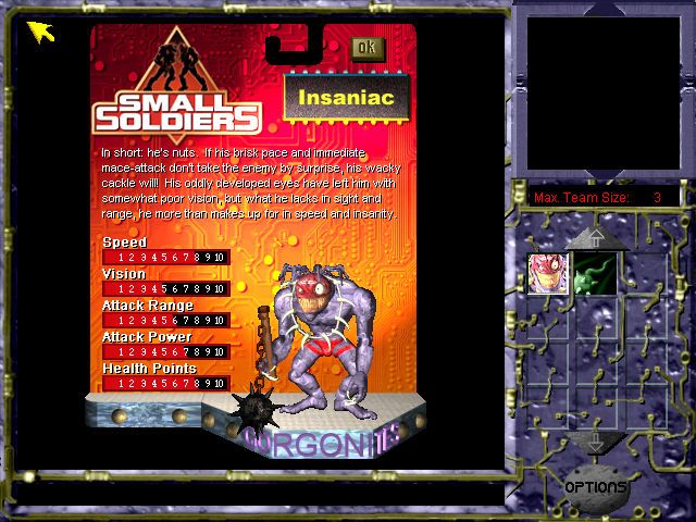 Small Soldiers Squad Commander Microsoft Windows PC CD-PC Gamez USA
