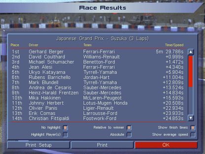 Grand Prix II Microsoft Windows PC CD-PC Gamez USA