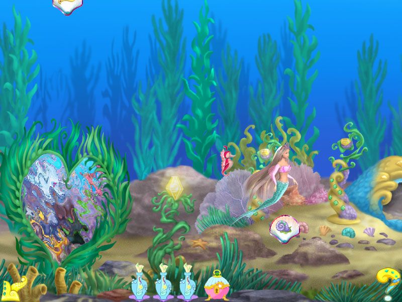 Barbie Mermaid Adventure Microsoft Windows PC CD-PC Gamez USA