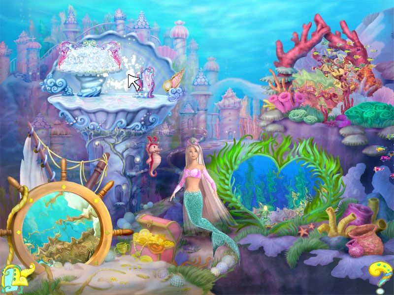 Barbie Mermaid Adventure Microsoft Windows PC CD-PC Gamez USA