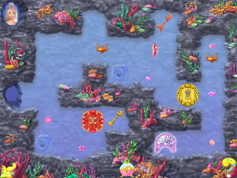 Barbie Mermaid Adventure Microsoft Windows PC CD-PC Gamez USA