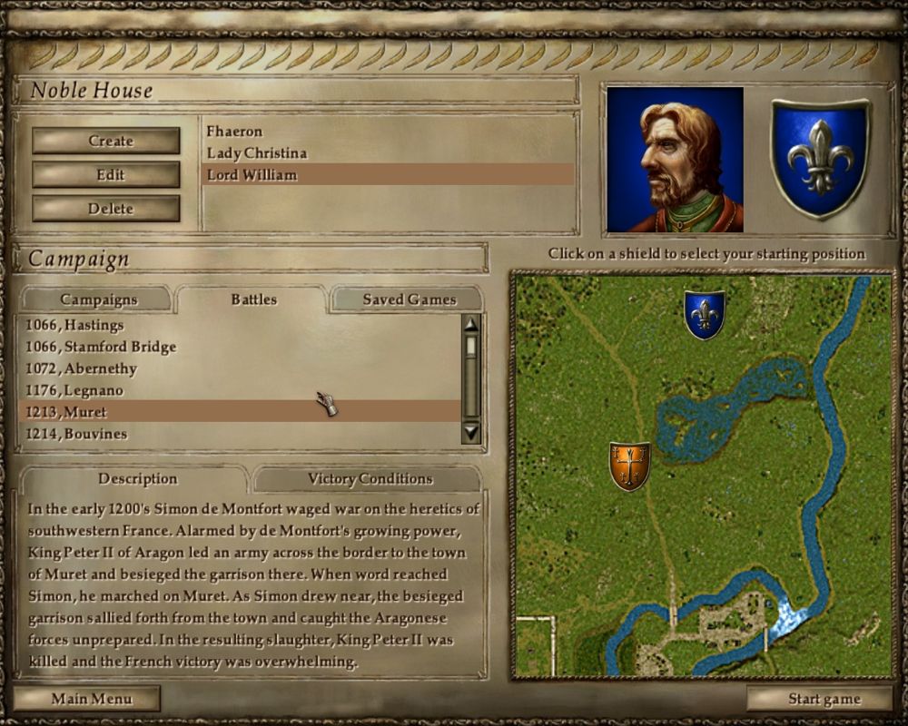 Lords of the Realm III Microsoft Windows PC CD-PC Gamez USA