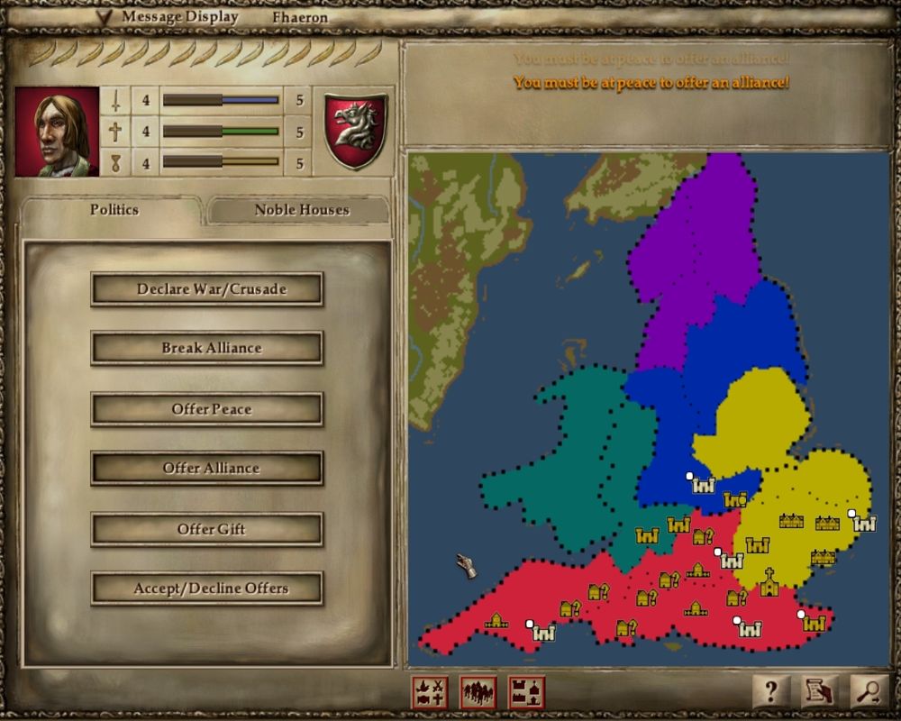 Lords of the Realm III Microsoft Windows PC CD-PC Gamez USA