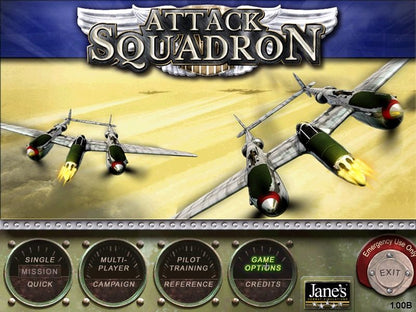 Janes Attack Squadron Microsoft Windows PC CD -PC Gamez USA
