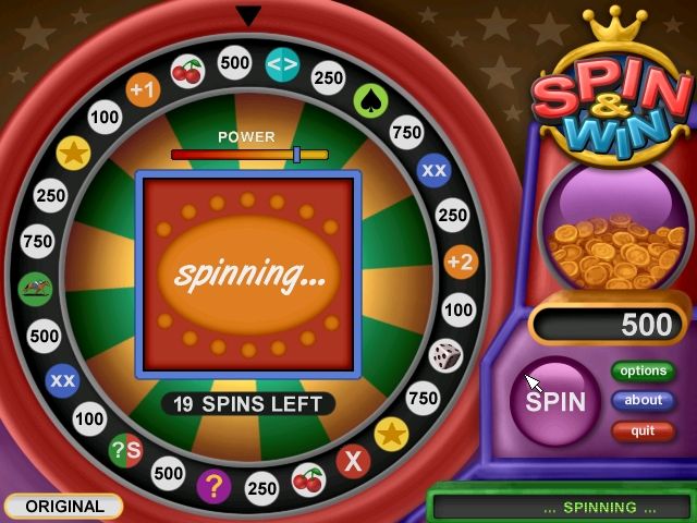 Spin-Win Microsoft Windows PC CD-PC Gamez USA