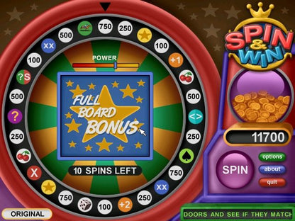 Spin-Win Microsoft Windows PC CD-PC Gamez USA