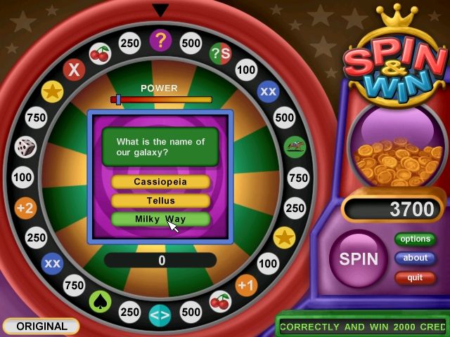 Spin-Win Microsoft Windows PC CD-PC Gamez USA