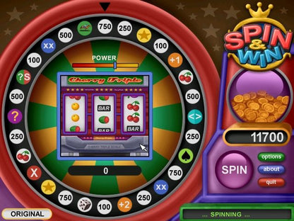 Spin-Win Microsoft Windows PC CD-PC Gamez USA