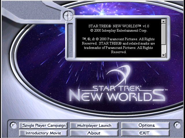 Star Trek New Worlds Microsoft Windows PC CD-PC Gamez USA