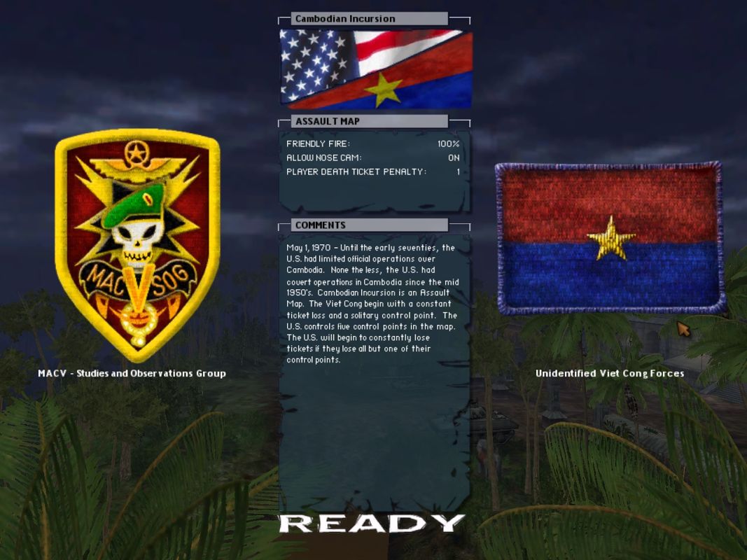 Battlefield Vietnam Disc 1-3 Microsoft Windows PC CD-PC Gamez USA